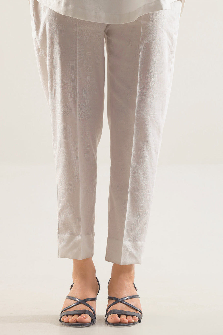 Embroidered Cotton Jacquard Stitched 2 Piece (Shirt/Trouser) - Pehnaawaa