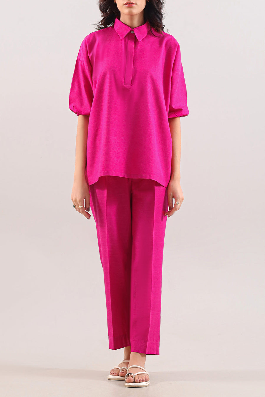 Solid Khaddar Stitched 2 Piece (Shirt/Trouser) - Pehnaawaa
