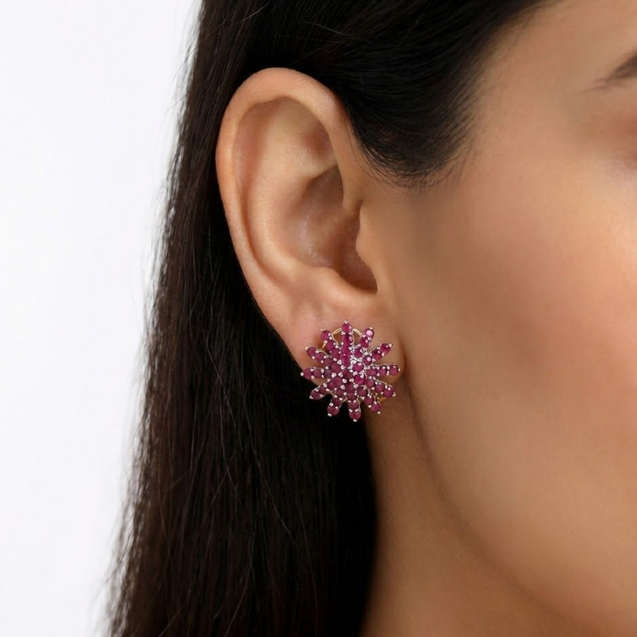 Sun Flower Earring - Pehnaawaa