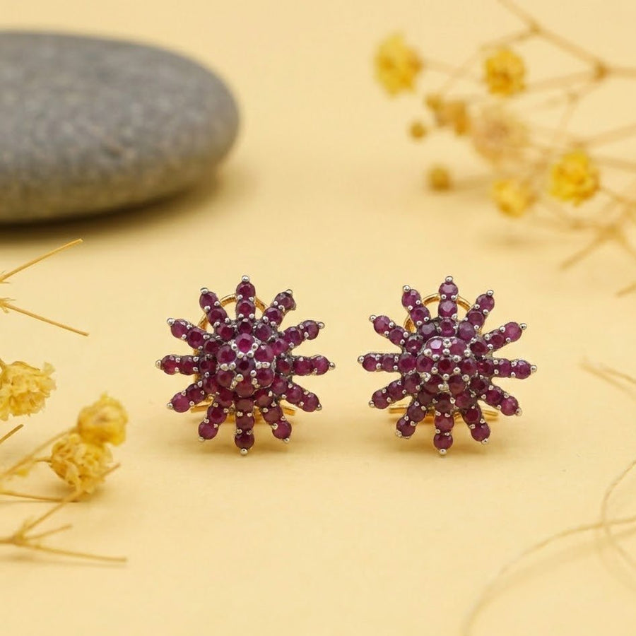 Sun Flower Earring - Pehnaawaa