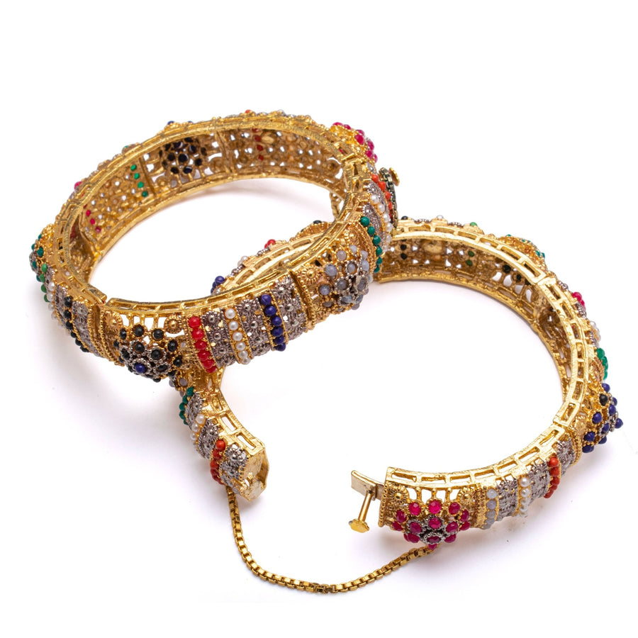 Temple Inspired Turkish Bangle - Pehnaawaa