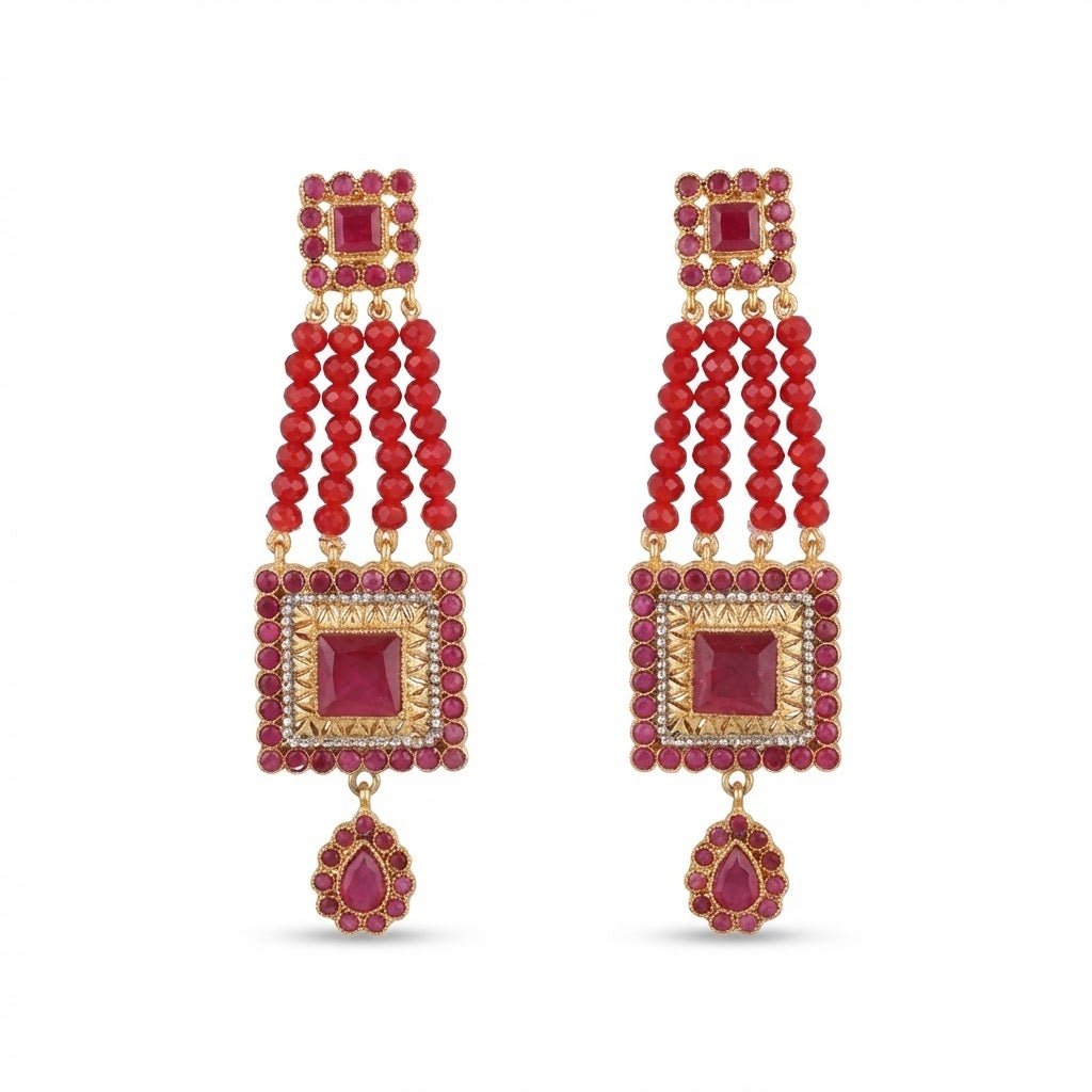 The Midnight Empress Statement Earrings