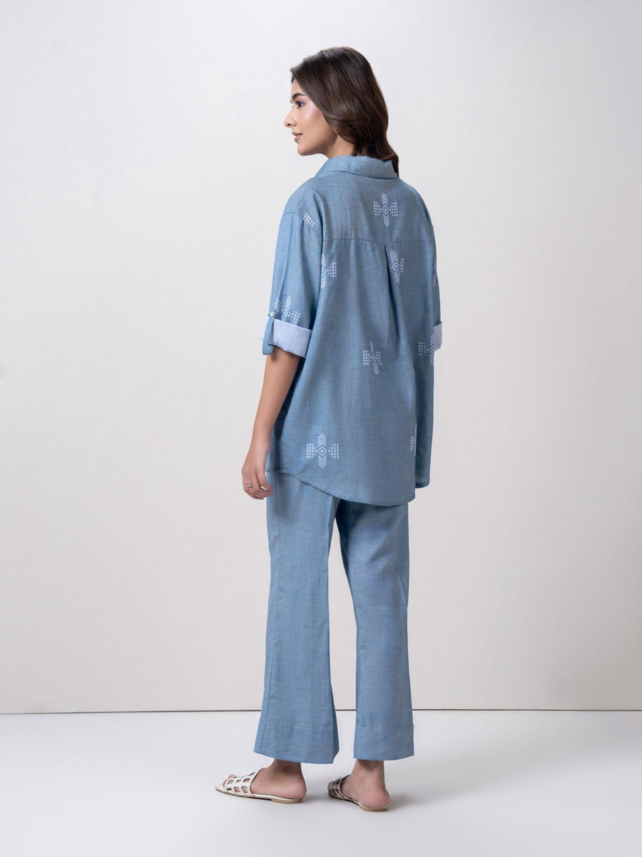 Yarn Dyed Co - Ord Set - Dyed (Pret) - Pehnaawaa
