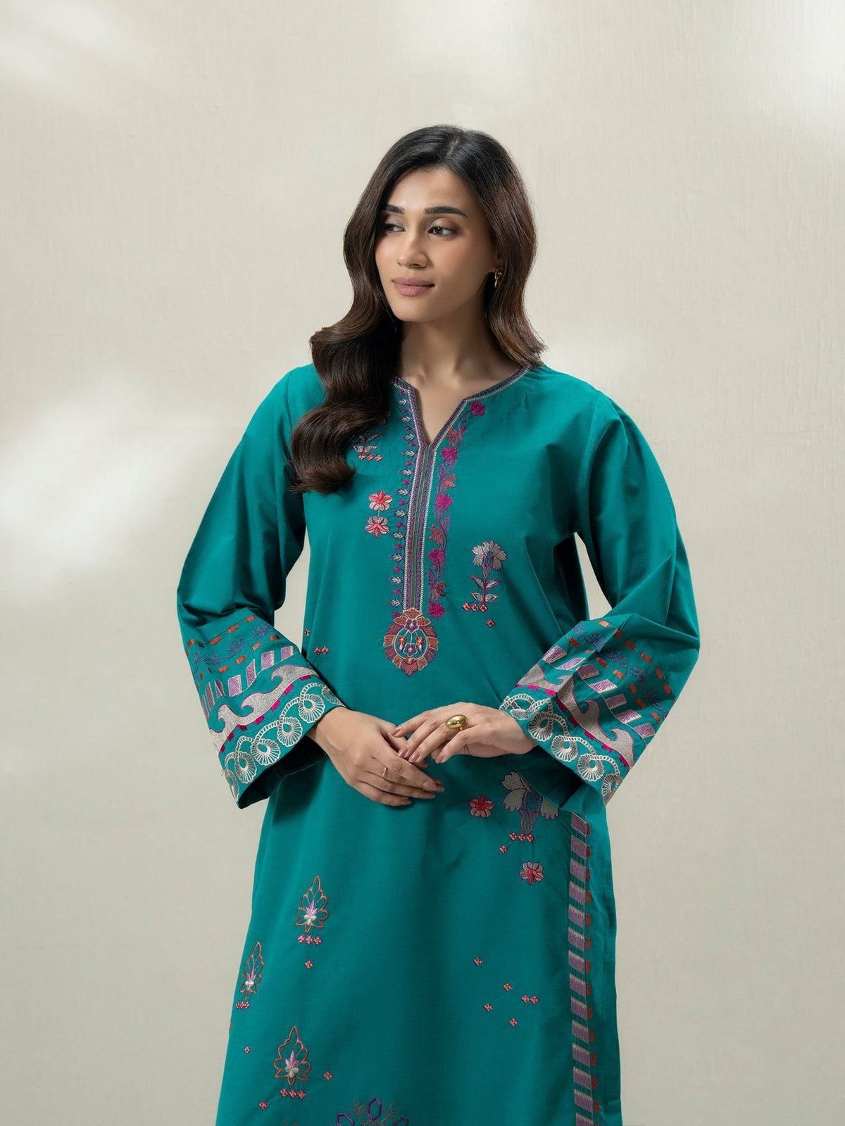 Yarn Dyed Shirt-Embroidered (Pret)