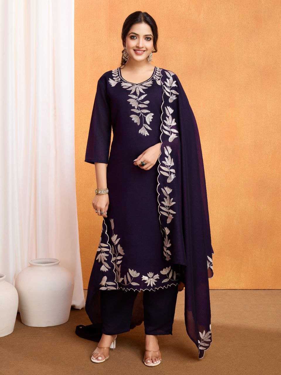 Ynf Vichitra Silk RIN193 MINAKSHI Suits & Dresses Wholesale Ladies Suits Embroidery Suits Party wear suits Manufacturer