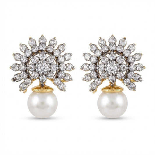 Zarkoon Jarao Tops - Premium Zirconia Stud Earrings - Pehnaawaa