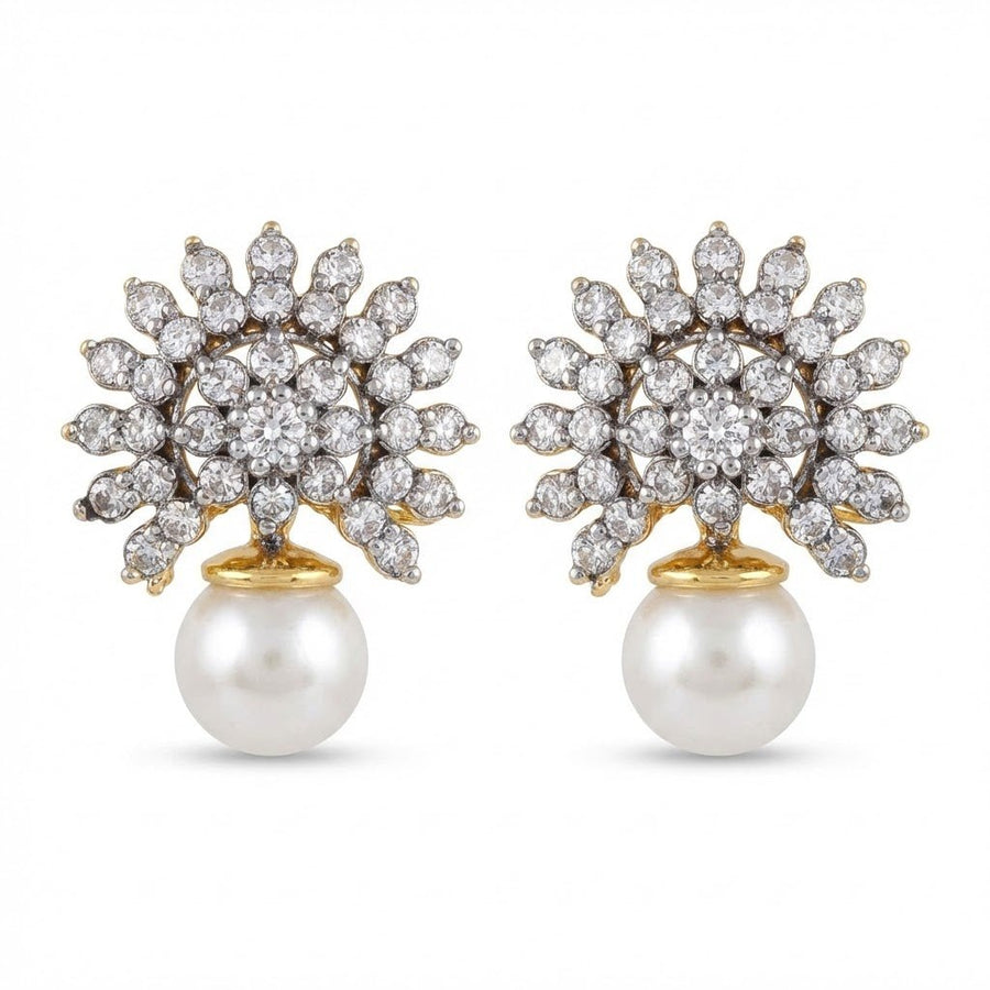 Zarkoon Jarao Tops - Premium Zirconia Stud Earrings - Pehnaawaa